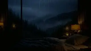 You&rsquo;ll Fall Asleep in 5 Minutes | Cozy Bedroom Rain and Thunder Sounds