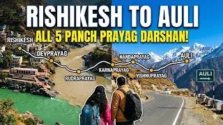 5 Sacred Rivers, 1 Epic Journey: Exploring Panch Prayag from Rishikesh! 🌊 #panchprayag #uttrakhand 