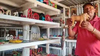 AFRICAN CURIOS - A visit to Discover Africa Curio Shop