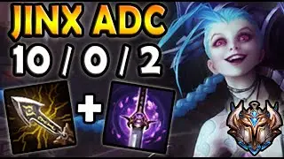 Jinx ADC vs Caitlyn [ OTP ] Lol Korea Challenger ✔️