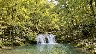 Deep Sleep Music with Waterfall Sounds | Stress Relief & Night Relaxation