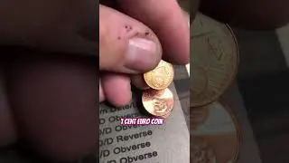 Finding Euro Cents&hellip;Why?  #2025 #americancoin #coin #collection #hobby #pennies #money #euro