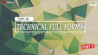 TECHNICAL FULL FORM PART-5 | Computer Retard full form in Bengali | Full Forms of daily using words