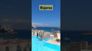 Majorca Magaluf Calvia INNSiDE hotel ✨☀️🇪🇸 glass bottom rooftop pool ✨ #travel #beach #viral