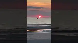 Summer special sunset in Liverpool #sunset #summervibes #liverpool #beach
