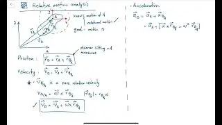 Dynamics - Relative motion analysis - translating frame