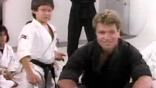 usyka kids in karate with Marty Kove