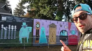 The Haunted Mansion Kreepy Home Haunt ( Damned & Vague Manor ) Plus! Random Kreepn' Gresham, OR