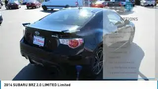 2014 SUBARU BRZ 2.0 LIMITED Burlington WA B9451