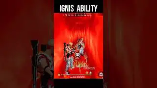 Ignis Character Ability Test 🔥 Free Fire New Character Skill #srikantaff