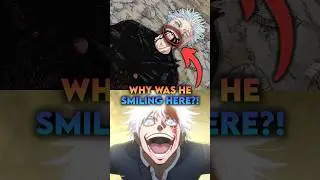 Why did Gojo smiled at the end of his life in Jujutsu Kaisen? #anime #jujutsukaisen #gojo