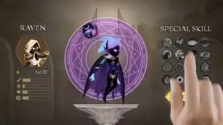 Stickman Legends - raven skill update 15s