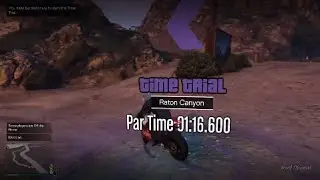 Grand Theft Auto Online Time Trial#21 Raton Canyon (Under Par Time)
