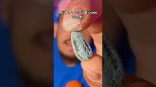How To Eat Sunflower Seeds #smackin #viral #shorts