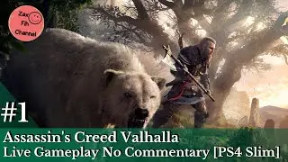 [PS4 Slim] Assassin's Creed Valhalla Gameplay part 1 |No Commentary