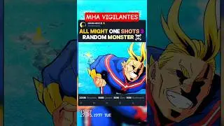 All Might abat trois monstres d&rsquo;un seul coup | #myheroacademia #edit #amv #mha #bnha