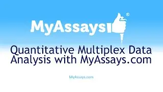 Quantitative Multiplex Data Analysis with MyAssays.com
