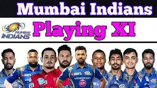 Mumbai Indians Playing XI || Ipl 2019 Mumbai Indians Confirm Playing XI ||