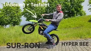 SUR-RON HYPER BEE Unboxing und Testfahrt