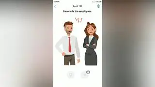 Easy Game - Reconcile the employees - Level 195 solution