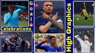 🔥All New Celebrations in efootball &trade;2026 || New efootball mobile 2026 Goal celebrations🔔🤩