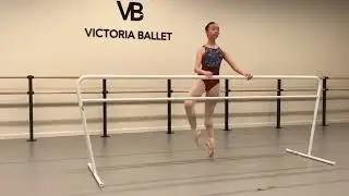 Pointe Work Fundamentals | Victoria Ballet Technique Class for Advanced Students