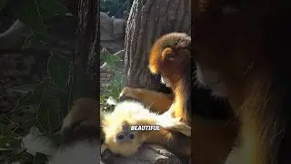 The most beautiful monkey in the world?#cute #animals #monkey