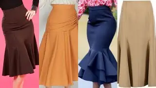 WEARABLE FALL TREND 2023-24/ HOW TO STYLE PLUS SIZE FORMAL OFFICE WEAR LONG MIDI SKIRT A-line skirts
