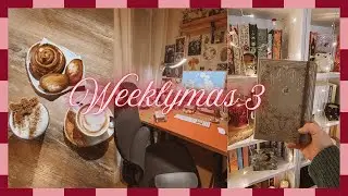 🎄 WEEKLYMAS 2025 #3 : Bullet Journal 2026 & Nouvelle chaise 📗🖋️