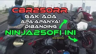 Highway Battle! CBR250RR vs NINJA250FI Set Up by Ace Ventura Racing!