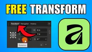 How To Free Transform In Affinity (2026) (Best Method)