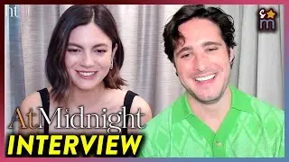 Diego Boneta & Monica Barbaro Talk AT MIDNIGHT, Love Lessons & More | Exclusive Interview