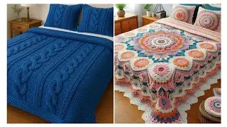 Most Beautiful crochet Bedsheets ideas Free crochet pattern 
