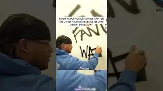 Fanum has OFFICIALLY SPRAY PAINTED the Clover House as REVENGE for Duke Dennis' SHOES