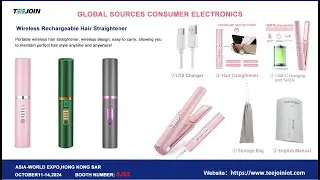Wireless Flat Iron Rechargeable Titanium Hair Straightener Love for Everyone #shorts #beauty