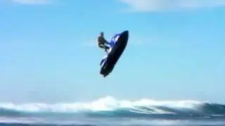 Brian's jetski Superman on his birthday