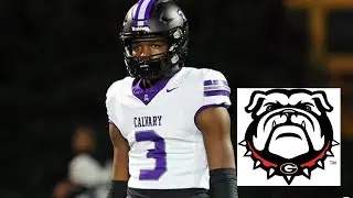 Georgia 2025 WR Commit Thomas Blackshear || Film Study