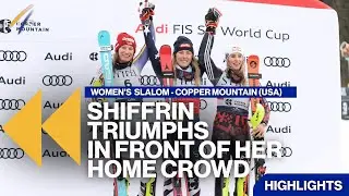 Shiffrin triumphs in front of her home crowd | Highlights | FIS Alpine
