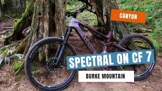 Canyon Spectral ON CF7 - First Ride, Burke Mountain