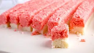 Get the kids in the kitchen this summer! | Easy Coconut Ice