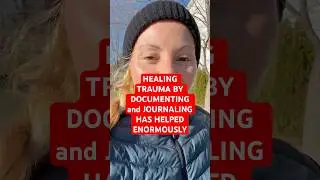 HEALING TRAUMA BY DOCUMENTING and JOURNALING HAS HELPED ENORMOUSLY💜 #shorts  #blancacastellon