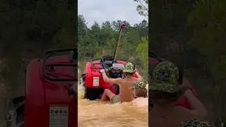 Why the snorkel so tall? #hondaboat #deepsouth