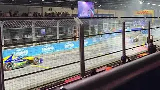 Start of the 2025 London ePrix day 1, Saturday 26th July 2025
