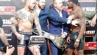 Ważenie przed KSW 26: Hardkorowo na ważeniu Michał Materla vs. Jay Silva III (21.3.14)