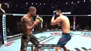 UFC 5 Reyes Knocked OuT Pereira Cold