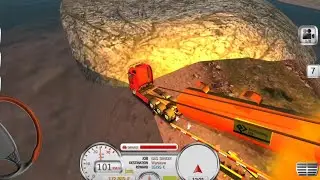 Oil tanker blast in river|Euro truck evolution|Android gameplay