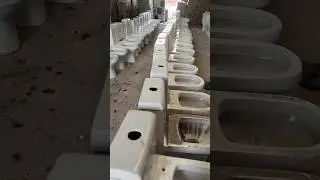 prepare for export sanitaryware one piece toilet export #toilet #export #bathroom
