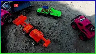 JcB Loading Mud & Sand TATA Swaraj Tractor Pickup | Jcb Ki Khudai |Tractor JCB cartoon0Like 