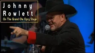 Johnny Rowlett Sings at THE GRAND OLE OPRY HOUSE in Nashville, TN.