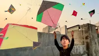 Aaj tho duble patang pakad liya 😍🪁
